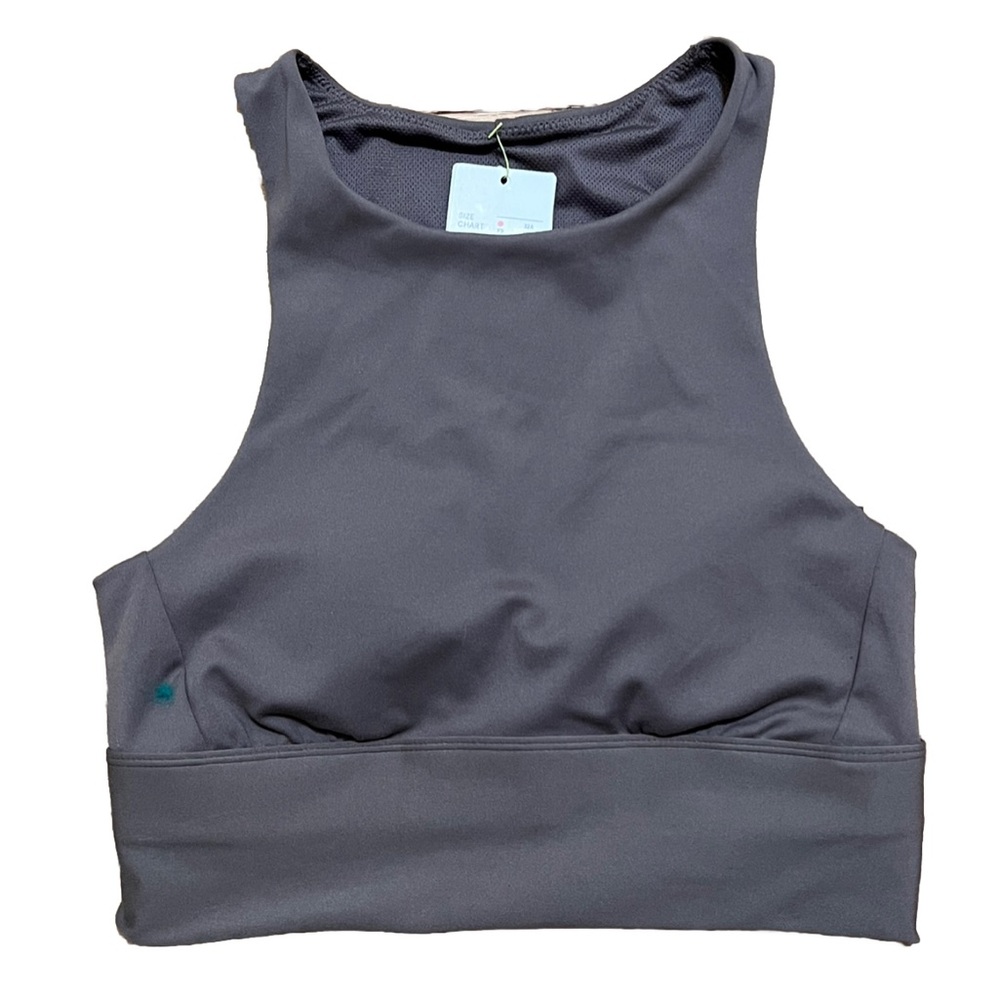 3 for $10 Brushed Sculpt High Neckline Longline Top